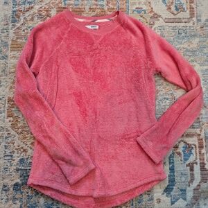 Sonoma Soft Pink Fleece Top